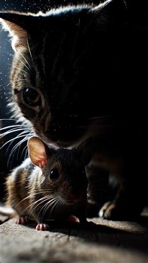 “The Midnight Escape 🐭 | Thrilling Mouse Adventure”like tom and jerry