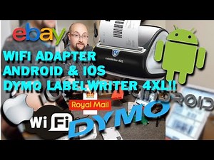 Android & iOS Wireless WiFi Adapter Kit for Dymo LabelWriter 4XL