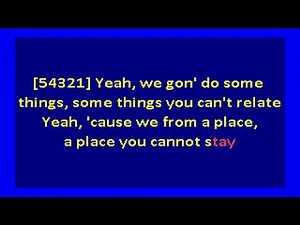 Travis Scott ft. Kendrick Lamar - goosebumps (karaoke)