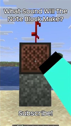 What Sound Will The Note Block Make When Placed On A Pale Moss Block? In Minecraft!
