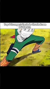 Only Real Naruto Fans Will Agree With #1 😳🔥 | Top 5 Strongest Genin in Chunin Exam