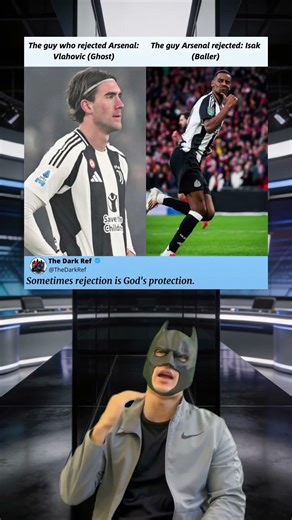 Arsenal dodged a BULLET 🔫😮 #Arsenal #Vlahovic #Isak #premierleague