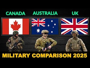 Canada vs Australia vs UK Military Power Comparison 2025 | Defense Tube