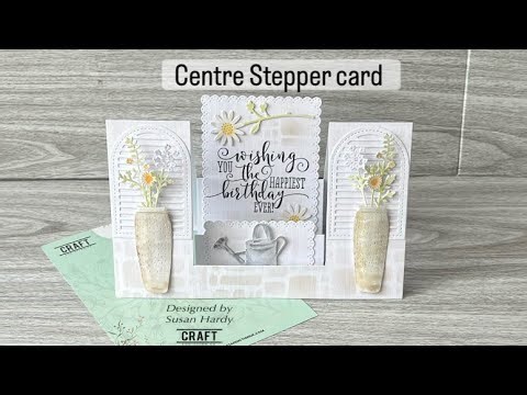Easy .. Centre Stepper card .. Craftaddictionuk .. coupon code.. Susan 5