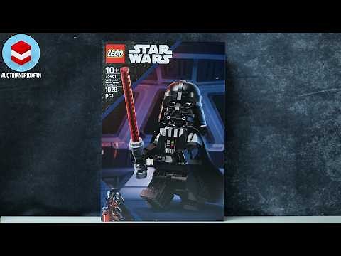 LEGO Star Wars 75461 Up Scaled Darth Vader Minifigure - LEGO Speed Build Review