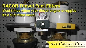 Diesel fuel filters are easy to maintain