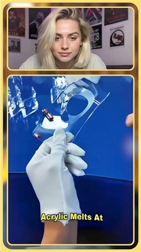 Why Did The Plastic Turn Clear?! 😳✨ #satisfying #technology #viral #trending #shorts