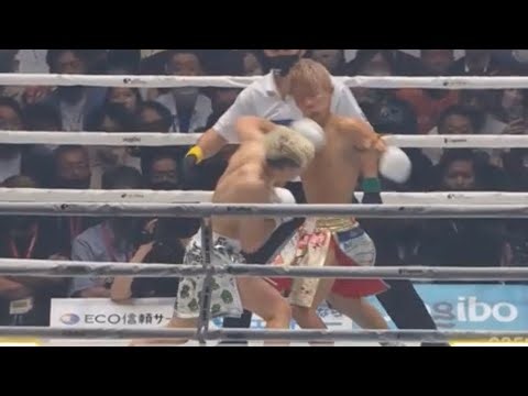 【THE MATCH】天心VS武尊 ダウンシーン #那須川天心 #武尊 #朝倉未来