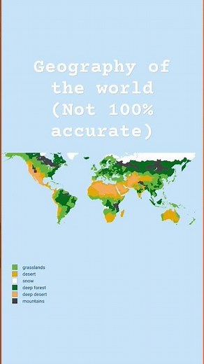 Geography of the world #mapping #shorts