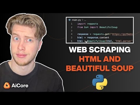How to Web Scrape: HTML and Beautiful Soup