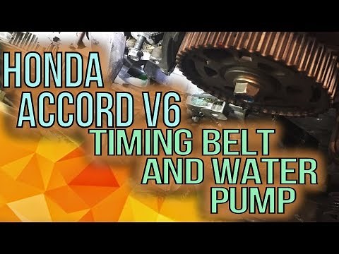 Honda Accord V6 Timing Belt Removal
