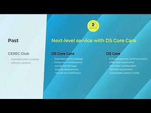 DS Core Care - Extend CEREC Club to DS Core Care