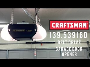 Craftsman 139.53916D Belt Drive Garage Door Opener (Reshoot)