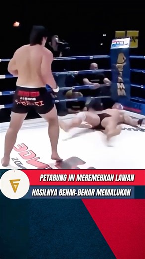 PETARUNG INI MEREMEHKAN LAWAN HASILNYA BENAR-BENAR MEMALUKAN