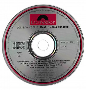 Jon & Vangelis - Best Of Jon & Vangelis
