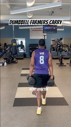 DUMBBELL FARMERS CARRY | Get Stronger With This One Exercise 💥