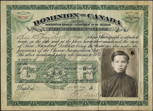 Chinese Head Tax in Canada