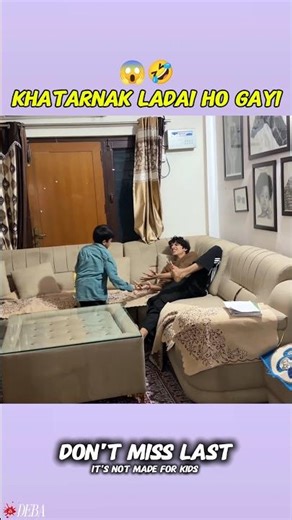 KHATARNAK LADAI HO GAYI.😱🤣#shortsfeed #trending #souravjoshivlogs