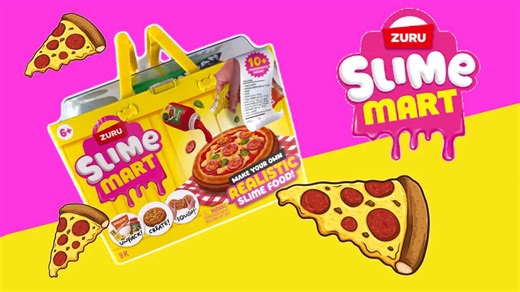 Slime Mart - Let's make a pizza - Unboxing & review