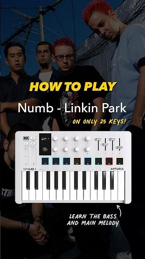 Learn How to Play "Numb" by Linkin Park - Melody & Bass 🎹