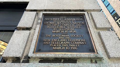 Marking 150 years since Alexander Graham Bell's 1st telephone call in Boston | Haystack News