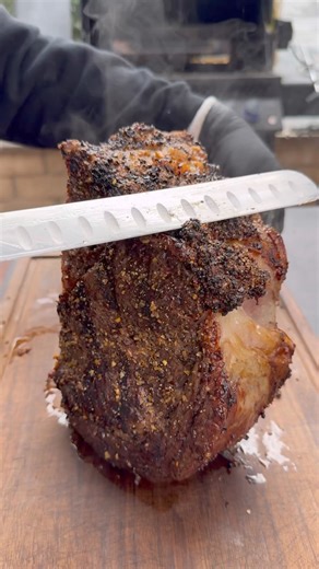 Prime rib slicing | Miguels cookingwithfire