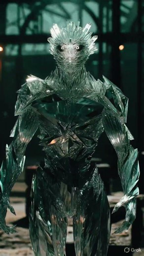 Non-Human Alien Gods of Different Elements | Gold, Silver, Carbon Fiber Entities