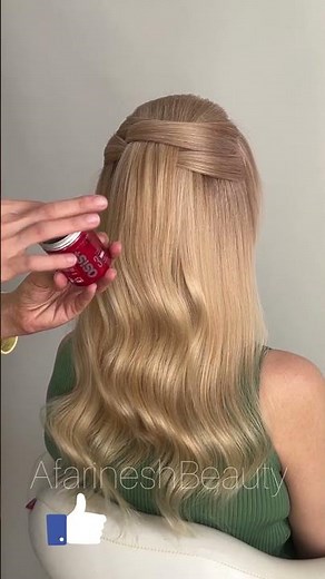 *Infinite Shine with This Pearl Twist Hairstyle!"