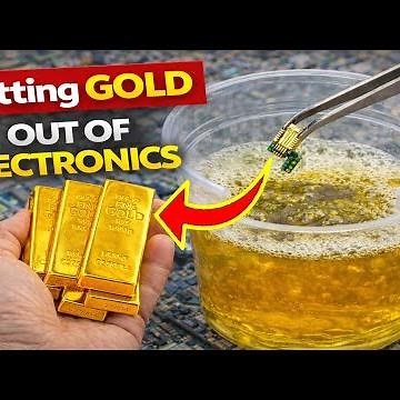 Getting Gold Out of Electronics: The Hidden Treasure Inside E-Waste!