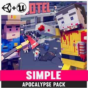 Simple Apocalypse | Cartoon Game Assets | Synty™ Official Store