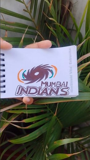 Mumbai Indians Logo Art Design#art #viral ‪@MumbaiIndians‬