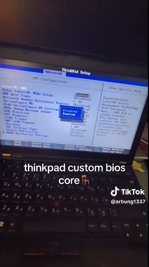ThinkPad X230 Custom BIOS Setup Guide