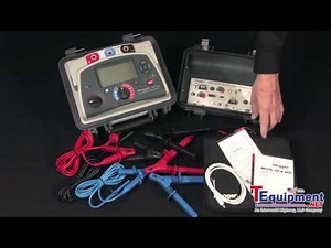 Megger MIT1025 Insulation Resistance Tester What's in the Box