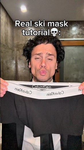 Real Ski Mask Tutorial💀#real #tutorial #mask #stepbystep #tips #shelove