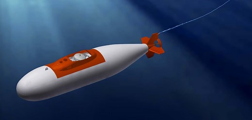 Towed array sonar integrated with Royal Navy experimental autonomous submarine - Navy Lookout