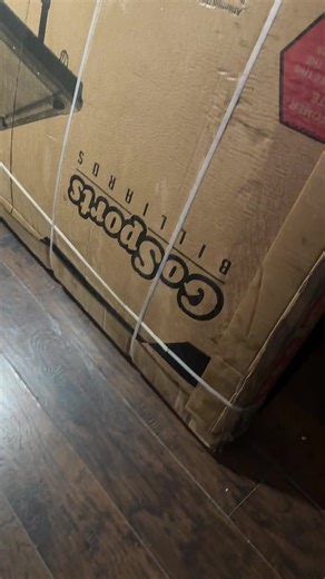 Thought we were getting storage… got a 7ft pool table instead 😳 Husband’s hobby upgrade = my living room chaos 😂 #h#husbandwifecomedyh#helpmepooltableproblems@Camnaste