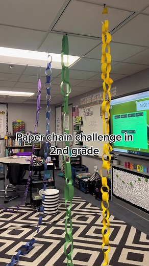Paper Chain Challenge: Fun Friday Activity for 2nd Grade