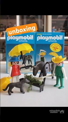 Unboxing Playmobil | vintage sets from 1983