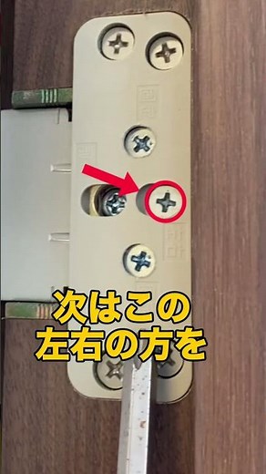 Door Fitting Adjustment: Hinges