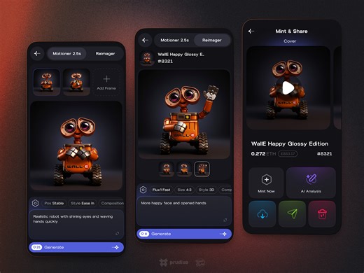 Vizzzual | AI Image Generator Assistant for NFT Marketplace