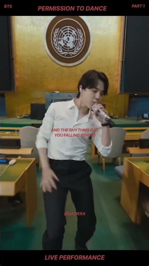 BTS - Permission To Dance (Live Performance) Part 1 #shorts