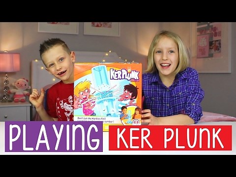 Unboxing and Playing KerPlunk | Unboxing and Kids Review