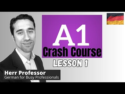 A1 Lesson 1 - Watch Me Do Real German Exercises (with Explanations) | Greetings, regular verbs