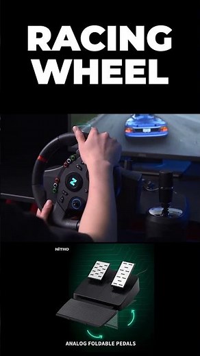 Unique from TEMU!!! NITHO Drive Pro One Racing Wheel!!!