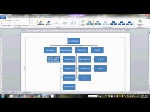 Como aprender a utilizar la herremienta smartart de jerarquia
