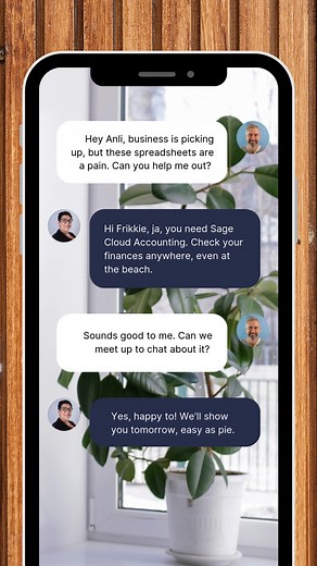 Tired of spreadsheets slowing down your business? Like Frikkie, you need Sage Cloud Accounting so that you can access your financials from anywhere, anytime 😎 But that's not all! We also offer other Sage Accounting & Payroll products that will help your business thrive: ✅ Sage 50c Pastel: For robust inventory and sales management. ✅ Sage 200 Evolution: The powerful ERP for growing enterprises. ✅ Sage Cloud Payroll: Streamline your payroll and stay compliant. Whether you're a small business owne