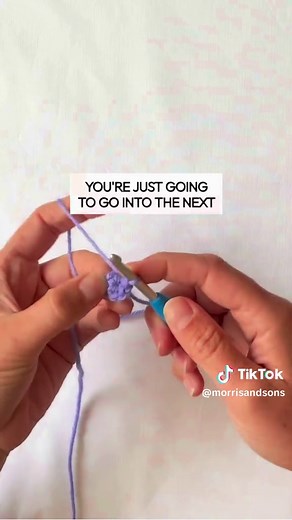 How to Crochet a Magic Ring! Join Rosie as she guides you through the simple yet essential technique of creating a magic ring in crochet. This step-by-step tutorial is perfect for beginners and will show you how to start your projects with a neat and adjustable centre, giving your work a polished look. #magicring #magicloop #magiccircle #crochet #howtocrochet #morrisandsons