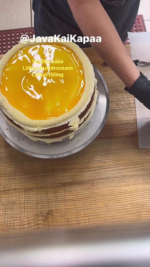 Cake by the Ocean #cake #lilikoi #hawaii Java Kai Kapaa Tori Korsak ManicMermaid82 | Tara Dalessi
