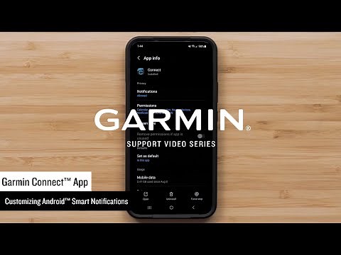 Garmin Support | Garmin Connect™ App | Customizing Android™ Smart Notifications