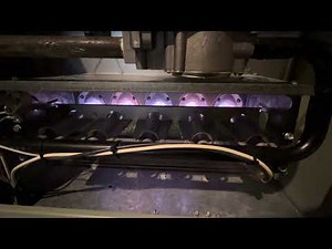 Epic Sounding Flames! 1993 Trane XE80 80% Gas Furnace FAST Startup In Heat Mode!